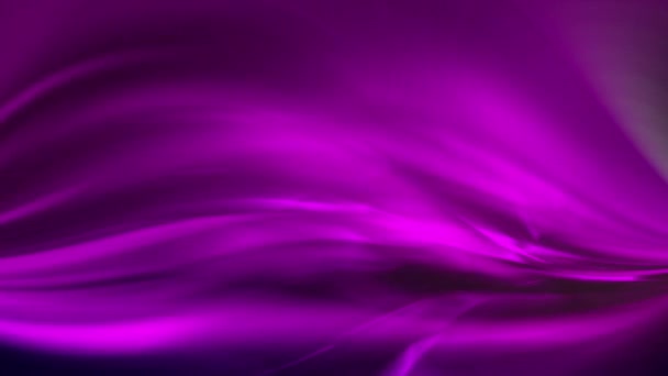 Iluminación Brillante Hebras Púrpura Animación Abstracta — Vídeos de Stock