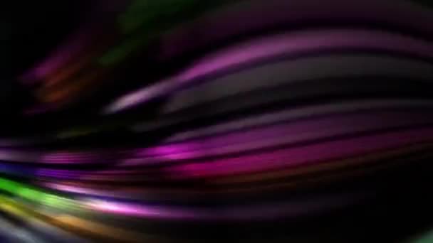 发光线条纹的快速运动 — 图库视频影像