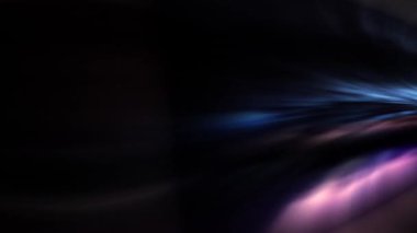 Hızlı yol trafiği canlandırmalı video