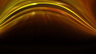 Sarı ışık demetleri ışık saçar ve yakınlaşır