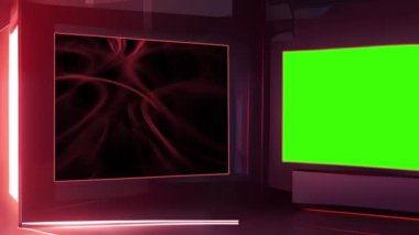 Sunumları Bağlamak için Etkileşimli 3D Sanal Set