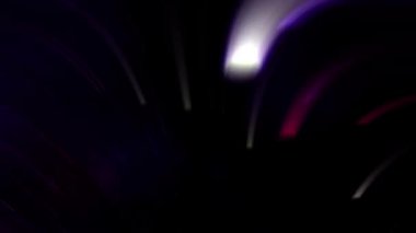 Yeşil ve mavi kırık iplikler koyu arkaplanda ayrıştırıcı etki