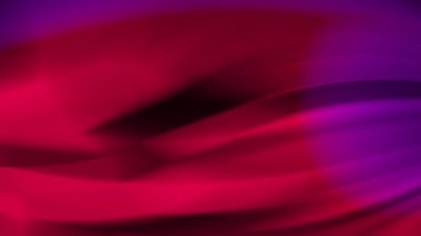 Duman efekti pembe iplikler yatay olarak hareket ediyor