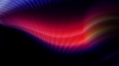 Koyu arkaplan, çok renkli swoosh yay şekli Canlandırma yukarı kayıyor