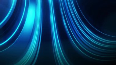 Mavi neon yukardan kayıyor.