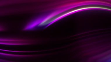Mavi ve mor neon küçük lazer ışınları soyut animasyon