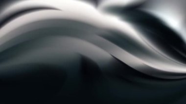 Dalgalı efekt gri iplikler tam HD video animasyonu