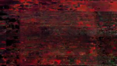 Siyah arka planda eski arızalar ve parazit sesleri. TV Gürültüsü Görüntüsü