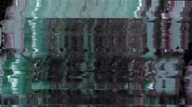 Siyah arka planda eski arızalar ve parazit sesleri. TV Gürültüsü Görüntüsü