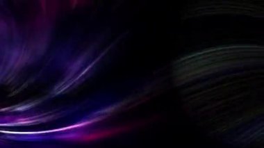 Hızlı düşen neon çok renkli iplikler koyu arkaplan