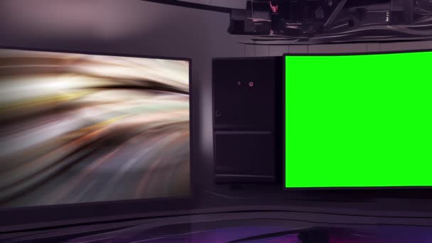 Portez Votre Production Cinématographique Niveau Supérieur Avec Studio Télévision Virtuelle — Video