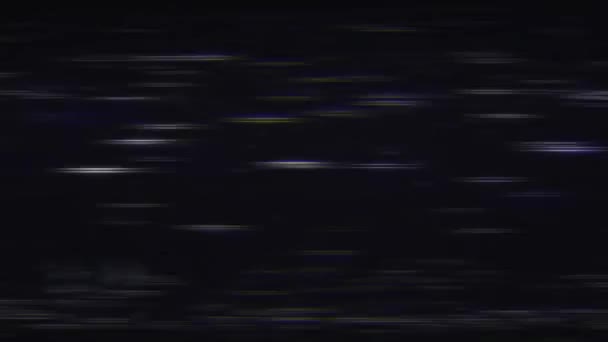 Design Unique Abstrait Pixel Numérique Bruit Glitch Erreur Dommages Vidéo — Video