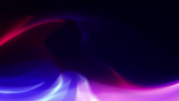Donkere Achtergrond Multicolor Kleur Smokey Effect Oppervlak Animatie — Stockvideo