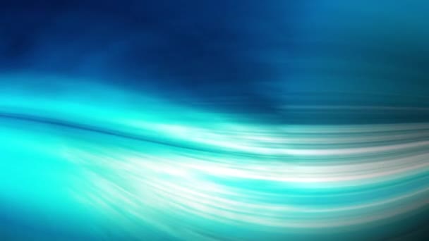 Ombre Bleue Abstraite Scintillements Lumière Effet Swoosh — Video
