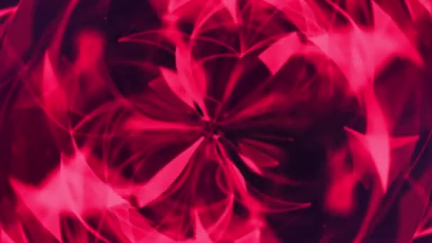 色彩艳丽的液晶般光滑的背景动画 — 图库视频影像