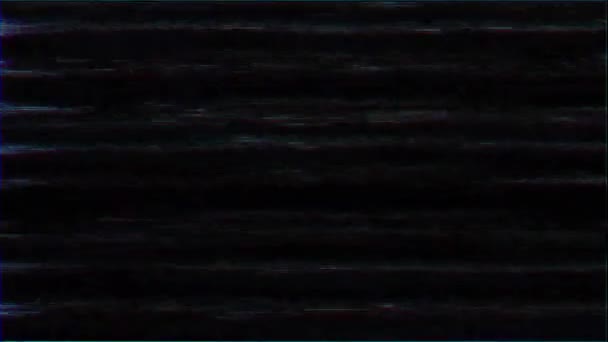 Παλιές Κηλίδες Και Στατικός Θόρυβος Στο Μαύρο Φόντο Βίντεο Θόρυβος — Αρχείο Βίντεο