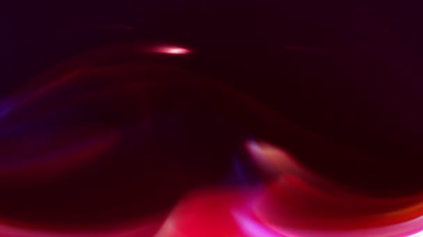 Абстрактні Різнокольорові Лінії Ефекти Махають Рожевий Гало — стокове відео