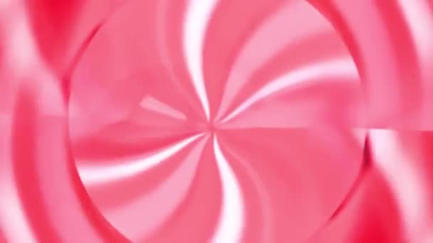 Vaaleanpunainen Pyörivä Rakenne Liikkeen Tausta — kuvapankkivideo