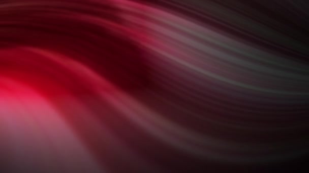 Colore Rosso Incandescente Animazione Fascio Luce — Video Stock