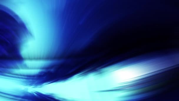 Абстрактный Синий Плавающий Анимационный Фон — стоковое видео