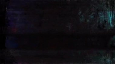 Siyah arka planda eski arızalar ve parazit sesleri. TV Gürültüsü Görüntüsü