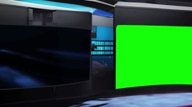 Yüksek Kalite Sanal TV Stüdyosu ile Profesyonel Stüdyo Görünümü Oluştur