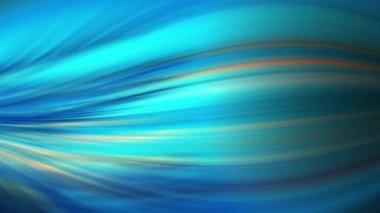 Renkli mavi ve sarı küçük iplikler sarmaş dolaş. Yavaş bir tempoda hareket eden, çarpık şekilli bir animasyon oluşturuyor.