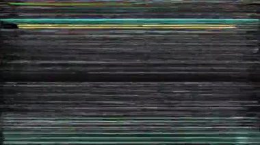 Eşsiz Tasarım. Sinyal kötü. Dijital TV Gürültüsü titreşiyor. 