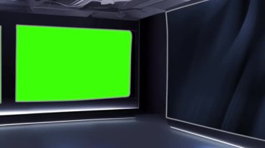 Özelleştirilebilir Elementleri olan Çok Yönlü Sanal TV Stüdyosu