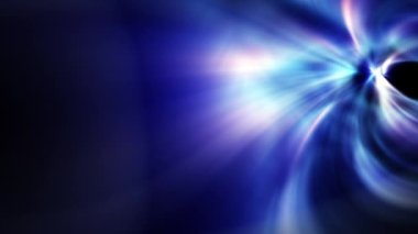 Soyut çok renkli iplikler ayrı animasyon