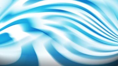 Beyaz mavi swoosh bulanık çizgiler animasyon