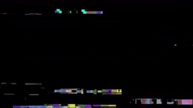 Arıza ve Statik Gürültü. TV Gürültüsü Görüntüsü