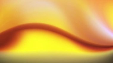 Çok renkli parabolik soyut alev döngüsü turuncu ışık huzmesi