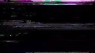 Arıza ve Statik Gürültü. TV Gürültüsü Görüntüsü