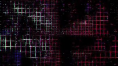 Eşsiz Tasarım. Sinyal kötü. Dijital TV Gürültüsü titreşiyor. 