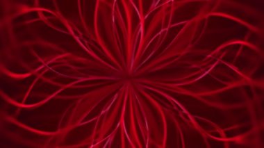 Kırmızı iplikler küçülen arkaplan canlandırması