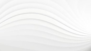 Beyaz dalgalı swoosh etkisi çizgi animasyon arkaplanı