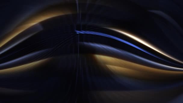 Arc Forme Réflexion Rayons Lumière Abstrait Animation — Video