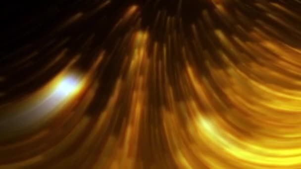 Flammes Brins Couleur Pailles Minuscules Déplaçant Tombant Sur Animation Abstraite — Video