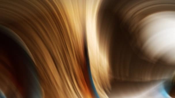 Koyu Arkaplanda Lüks Dinamik Parabolik Saç Telleri — Stok video