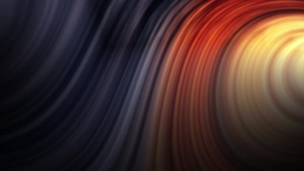 Абстрактная Многоцветная Спираль Замедленного Движения — стоковое видео