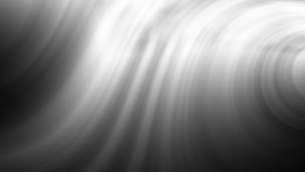 Biały Wirujące Nici Zdjęcie Iluminujące Ciemne Tło — Wideo stockowe