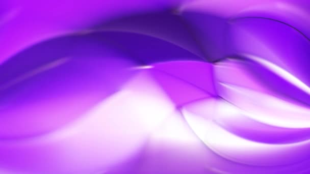 Abstracto Colorido Brillante Púrpura Bordes Formas Animación — Vídeos de Stock
