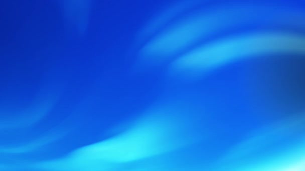 Nuageux Bleu Swoosh Rapide Lent Rythme Animation Fond — Video