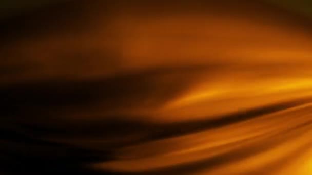 Размытое Изображение Эффекта Желтого Солнца Темном Фоне — стоковое видео
