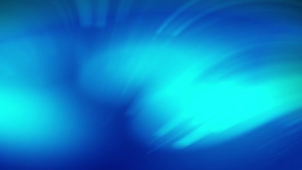 Abstrakter Blau Leuchtender Animationshintergrund — Stockvideo