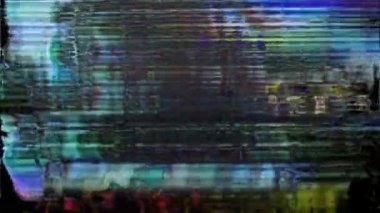 Arıza ve Statik Gürültü. TV Gürültüsü Görüntüsü