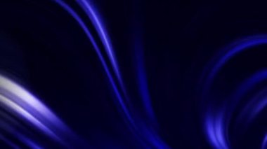 Mavi spiral gök gürültüsü iplikleri koyu arkaplanda hareket ediyor