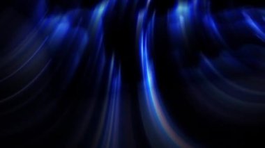Siyah arkaplan ile parlayan ışık huzmeleri