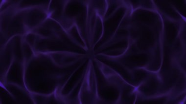 Violet kıvrımlı yakın döngüler Küçülen animasyon